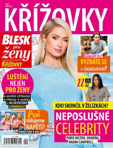 E-magazín BLESK pro ženy KŘÍŽOVKY - 9/2022 - CZECH NEWS CENTER a. s.