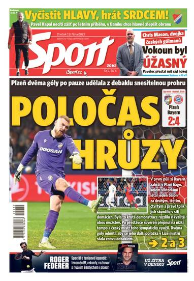 E-magazín Sport - 13.10.2022 - CZECH NEWS CENTER a. s.