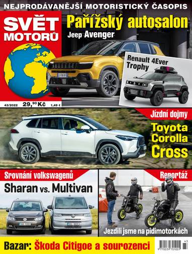 E-magazín SVĚT MOTORŮ - 43/2022 - CZECH NEWS CENTER a. s.