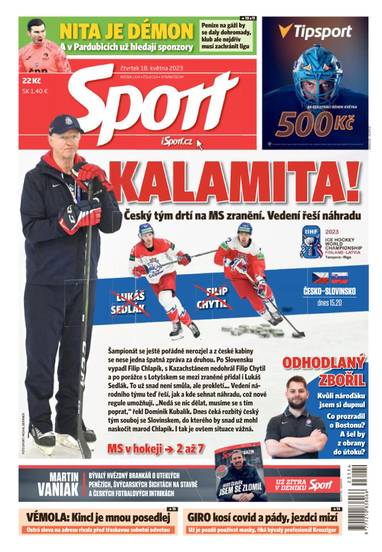 E-magazín Sport - 18.5.2023 - CZECH NEWS CENTER a. s.