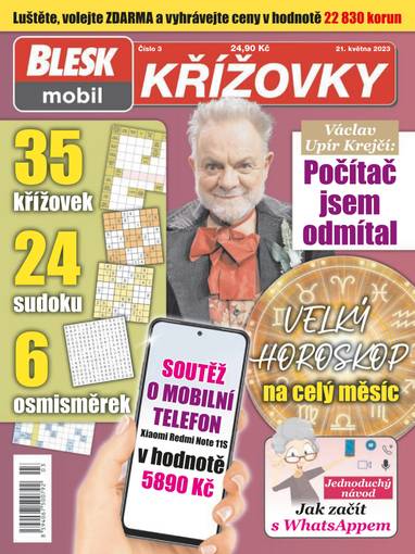 E-magazín BLESKmobil KŘÍŽOVKY - 3/2023 - CZECH NEWS CENTER a. s.