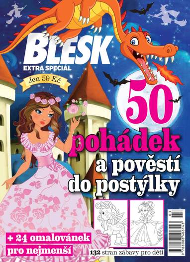 Kniha 50 pohádek a pověstí do postýlky