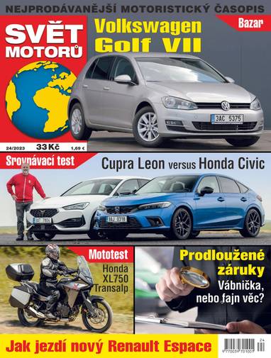 E-magazín SVĚT MOTORŮ - 24/2023 - CZECH NEWS CENTER a. s.