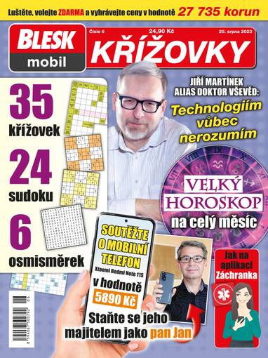 E-magazín BLESKmobil KŘÍŽOVKY - 6/2023 - CZECH NEWS CENTER a. s.