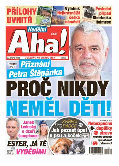 E-magazín Nedělní Aha! - 34/2023 - CZECH NEWS CENTER a. s.