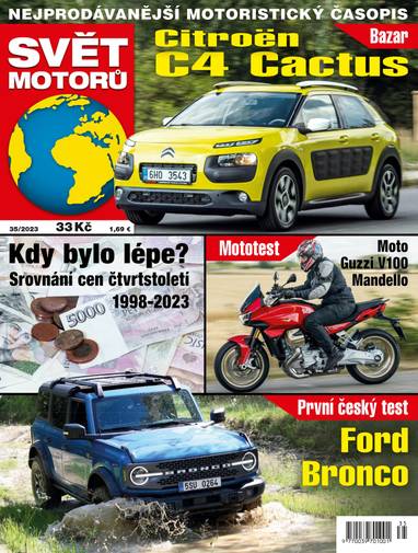 E-magazín SVĚT MOTORŮ - 35/2023 - CZECH NEWS CENTER a. s.