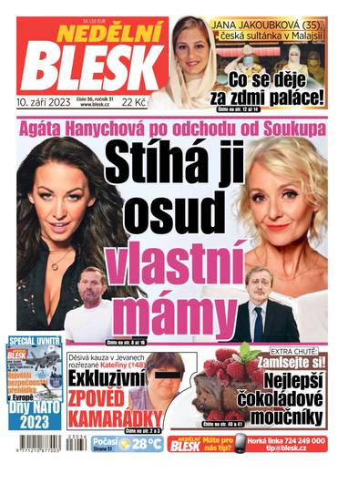 E-magazín NEDĚLNÍ BLESK - 36/2023 - CZECH NEWS CENTER a. s.