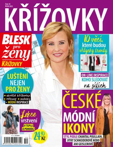 E-magazín BLESK pro ženy KŘÍŽOVKY - 10/2023 - CZECH NEWS CENTER a. s.