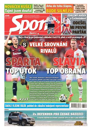 E-magazín Sport - 14.11.2023 - CZECH NEWS CENTER a. s.