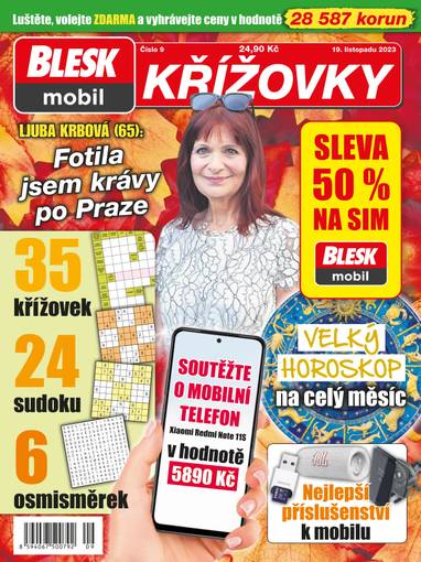 E-magazín BLESKmobil KŘÍŽOVKY - 9/2023 - CZECH NEWS CENTER a. s.