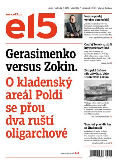 E-magazín e15 - 24.11.2023 - CZECH NEWS CENTER a. s.