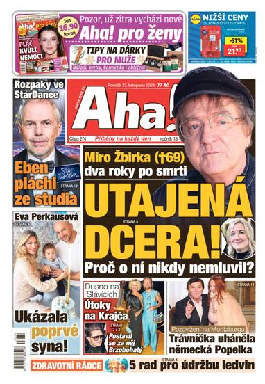 E-magazín Aha! - 27.11.2023 - CZECH NEWS CENTER a. s.