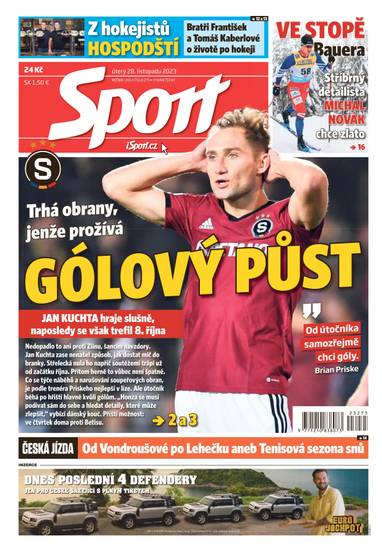 E-magazín Sport - 28.11.2023 - CZECH NEWS CENTER a. s.