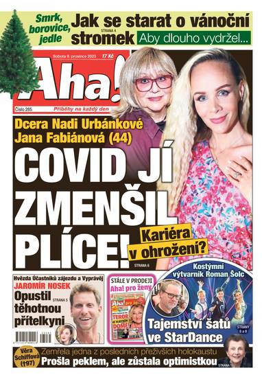 E-magazín Aha! - 9.12.2023 - CZECH NEWS CENTER a. s.
