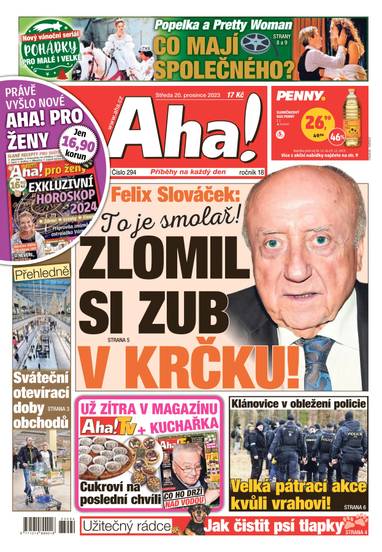 E-magazín Aha! - 20.12.2023 - CZECH NEWS CENTER a. s.