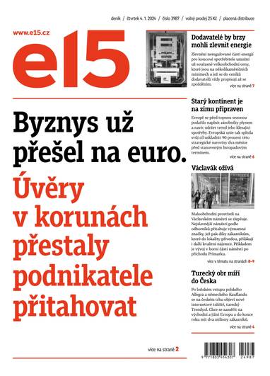 E-magazín e15 - 4.1.2024 - CZECH NEWS CENTER a. s.