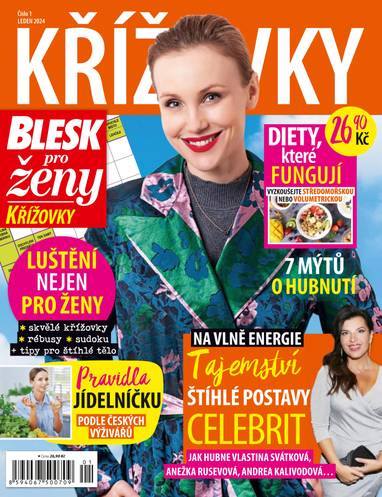 E-magazín BLESK pro ženy KŘÍŽOVKY - 1/2024 - CZECH NEWS CENTER a. s.