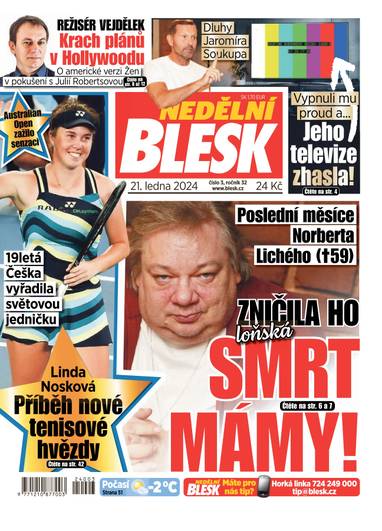 E-magazín NEDĚLNÍ BLESK - 3/2024 - CZECH NEWS CENTER a. s.