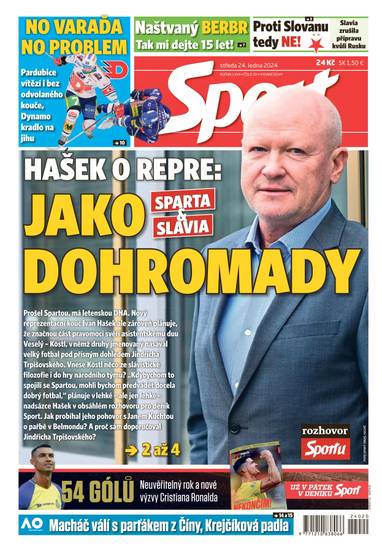 E-magazín Sport - 24.1.2024 - CZECH NEWS CENTER a. s.