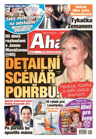 E-magazín Aha! - 26.1.2024 - CZECH NEWS CENTER a. s.