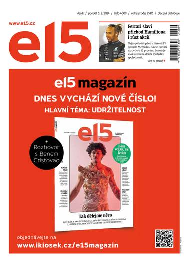 E-magazín e15 - 5.2.2024 - CZECH NEWS CENTER a. s.