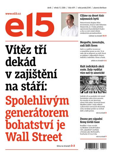 E-magazín e15 - 7.2.2024 - CZECH NEWS CENTER a. s.