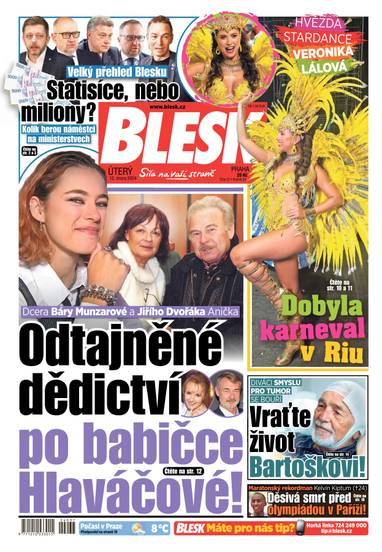 E-magazín BLESK - 13.2.2024 - CZECH NEWS CENTER a. s.