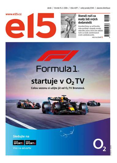 E-magazín e15 - 15.2.2024 - CZECH NEWS CENTER a. s.