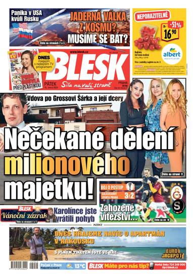 E-magazín BLESK - 16.2.2024 - CZECH NEWS CENTER a. s.