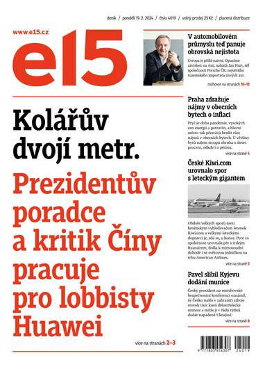 E-magazín e15 - 19.2.2024 - CZECH NEWS CENTER a. s.