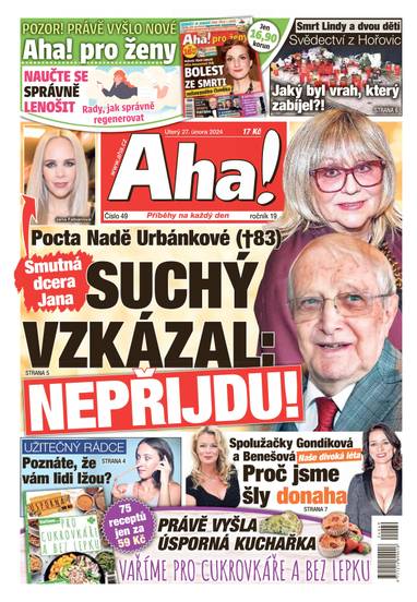 E-magazín Aha! - 27.2.2024 - CZECH NEWS CENTER a. s.