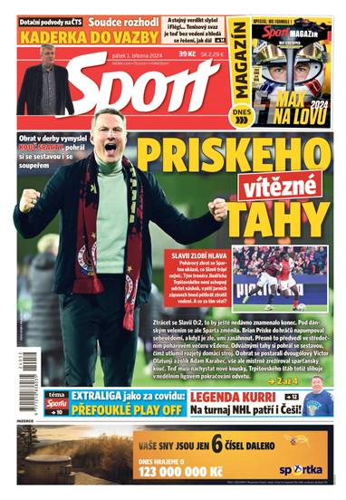 E-magazín Sport - 1.3.2024 - CZECH NEWS CENTER a. s.