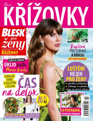 E-magazín BLESK pro ženy KŘÍŽOVKY - 3/2024 - CZECH NEWS CENTER a. s.