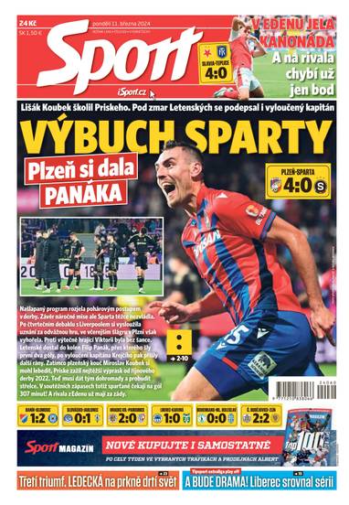 E-magazín Sport - 11.3.2024 - CZECH NEWS CENTER a. s.