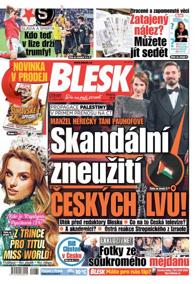 E-magazín BLESK - 12.3.2024 - CZECH NEWS CENTER a. s.