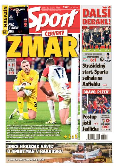 E-magazín Sport - 15.3.2024 - CZECH NEWS CENTER a. s.