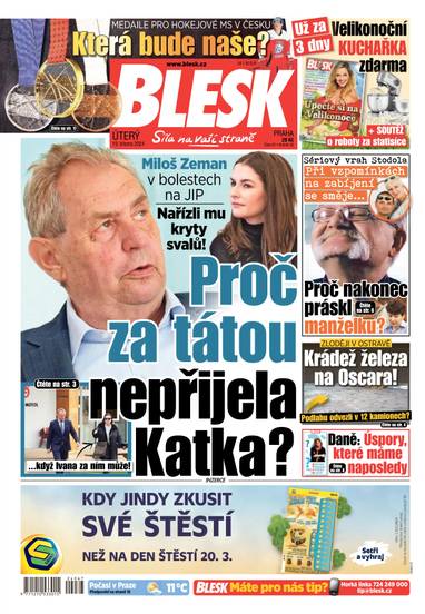 E-magazín BLESK - 19.3.2024 - CZECH NEWS CENTER a. s.