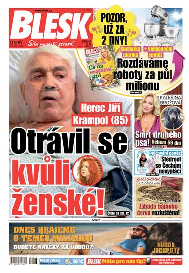 E-magazín BLESK - 26.3.2024 - CZECH NEWS CENTER a. s.