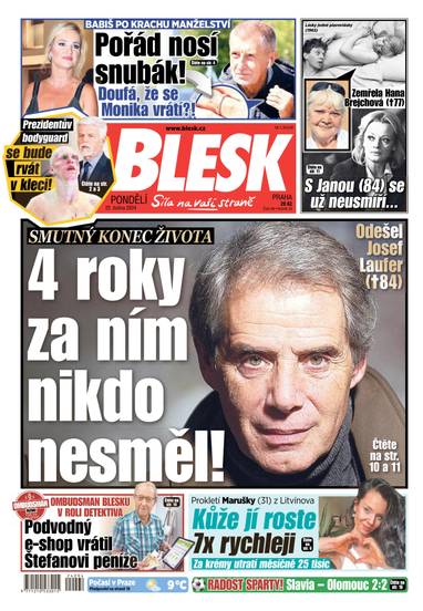 E-magazín BLESK - 22.4.2024 - CZECH NEWS CENTER a. s.