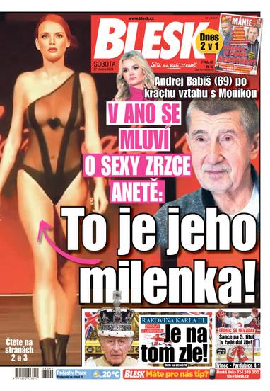 E-magazín BLESK - 27.4.2024 - CZECH NEWS CENTER a. s.