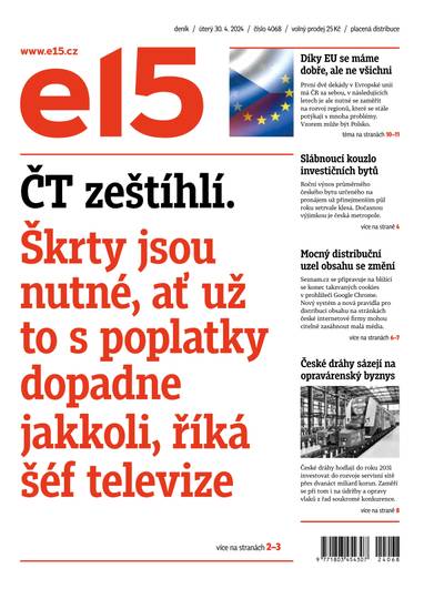 E-magazín e15 - 30.4.2024 - CZECH NEWS CENTER a. s.