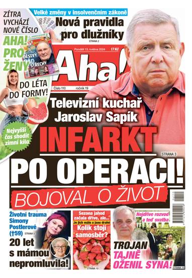 E-magazín Aha! - 13.5.2024 - CZECH NEWS CENTER a. s.