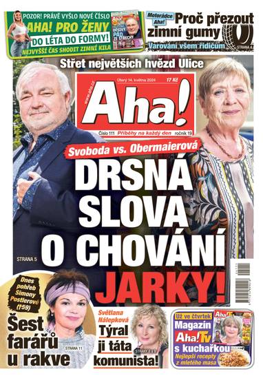 E-magazín Aha! - 14.5.2024 - CZECH NEWS CENTER a. s.