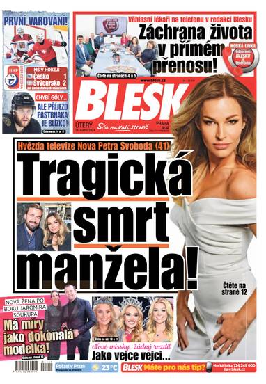 E-magazín BLESK - 14.5.2024 - CZECH NEWS CENTER a. s.