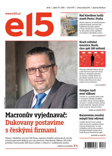 E-magazín e15 - 17.5.2024 - CZECH NEWS CENTER a. s.