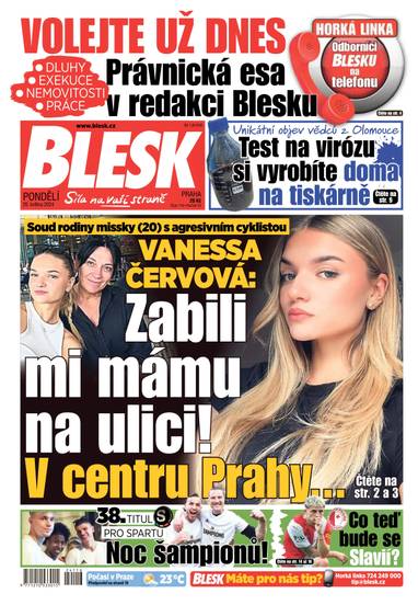 E-magazín BLESK - 20.5.2024 - CZECH NEWS CENTER a. s.