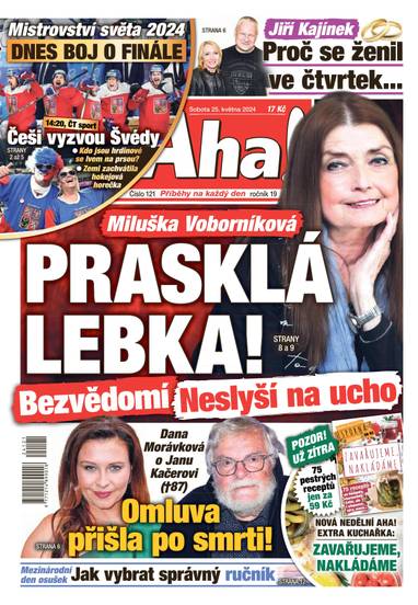 E-magazín Aha! - 25.5.2024 - CZECH NEWS CENTER a. s.