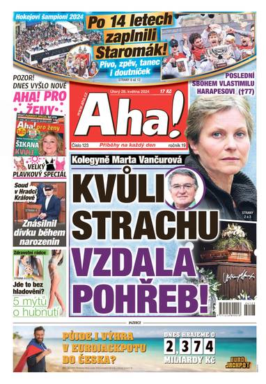 E-magazín Aha! - 28.5.2024 - CZECH NEWS CENTER a. s.