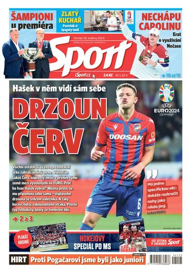 E-magazín Sport - 30.5.2024 - CZECH NEWS CENTER a. s.