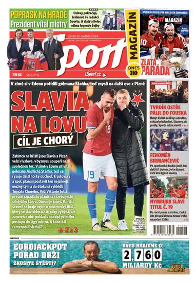 E-magazín Sport - 31.5.2024 - CZECH NEWS CENTER a. s.